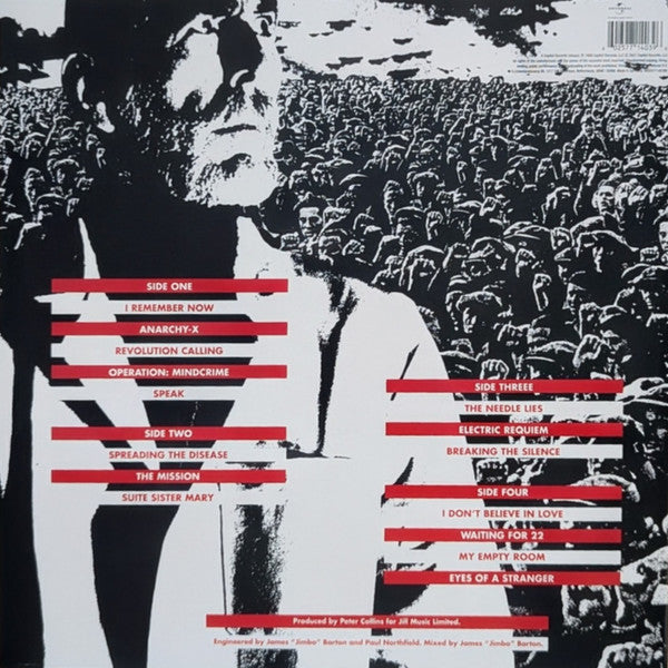 Queensrÿche – Operation: Mindcrime   ,  2 LP