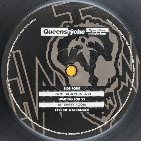 Queensrÿche – Operation: Mindcrime   ,  2 LP