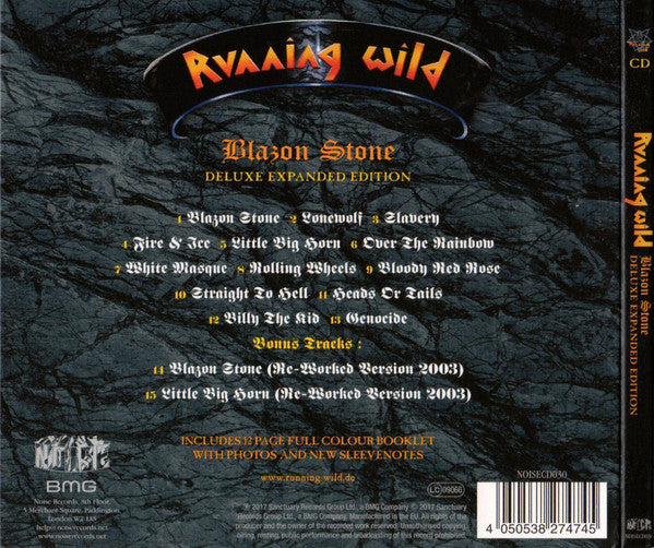 Running Wild – Blazon Stone, Digipak, Expanded