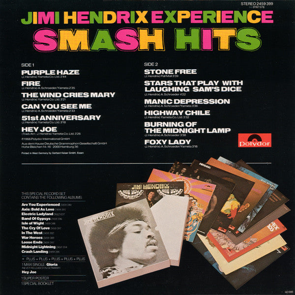 Jimi Hendrix Experience* – Smash Hits