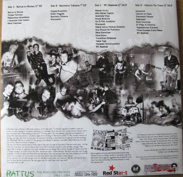 Rattus – The Poko Recordings 1981 - 1984   ,  2LP , Gatefold