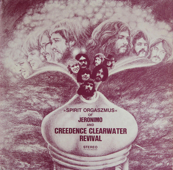 Jeronimo And Creedence Clearwater Revival – Spirit Orgaszmus , pink vinyl