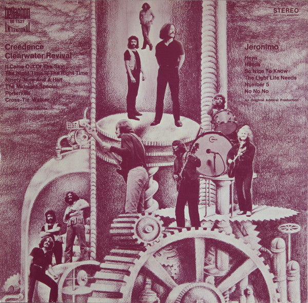 Jeronimo And Creedence Clearwater Revival – Spirit Orgaszmus , pink vinyl