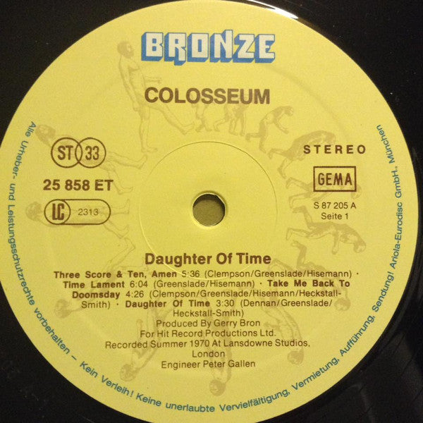 Colosseum ‎– Daughter Of Time