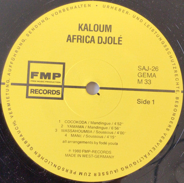 Africa Djolé – Kaloum