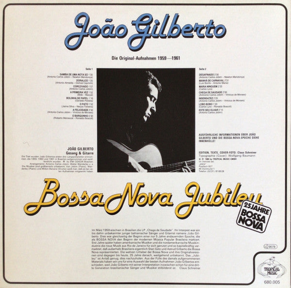 João Gilberto – Bossa Nova Jubileu - 25 Jahre Bossa Nova