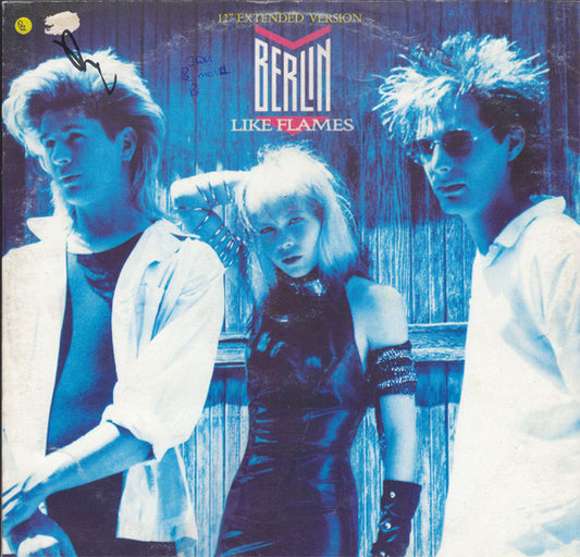 Berlin – Like Flames   , Maxi , 12", 45 RPM, EP, Stereo