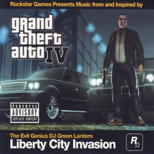 The Evil Genius DJ Green Lantern* – Liberty City Invasion   , digipack , GTA IV