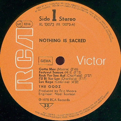 The Godz  – Nothing Is Sacred