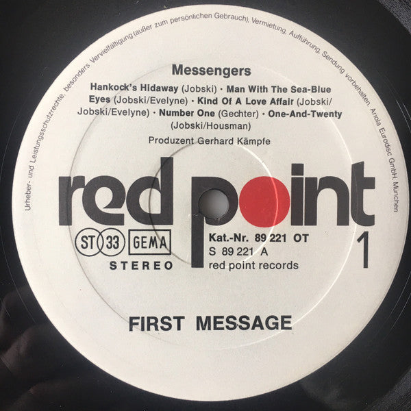 Messengers – First Message, Gatefold, 1st Press