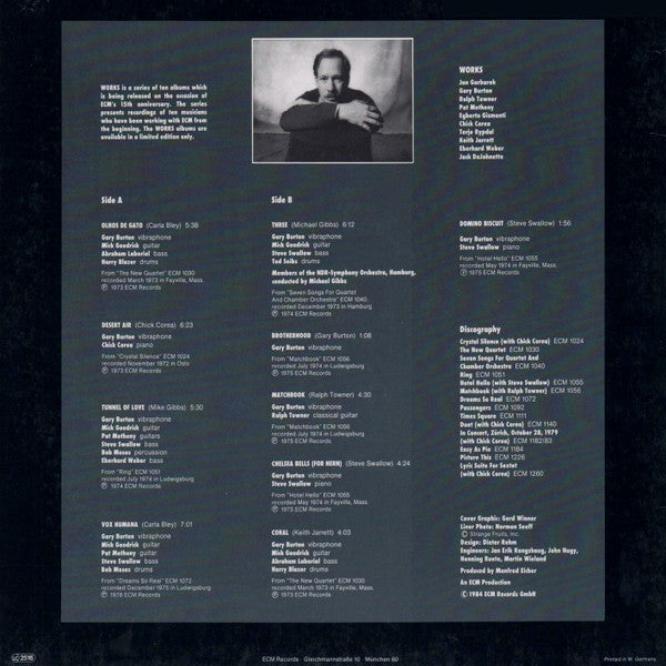 Gary Burton – Works