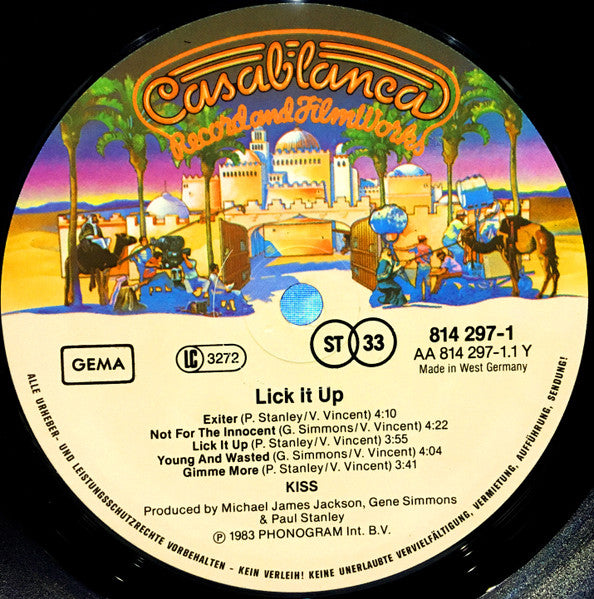 Kiss – Lick It Up