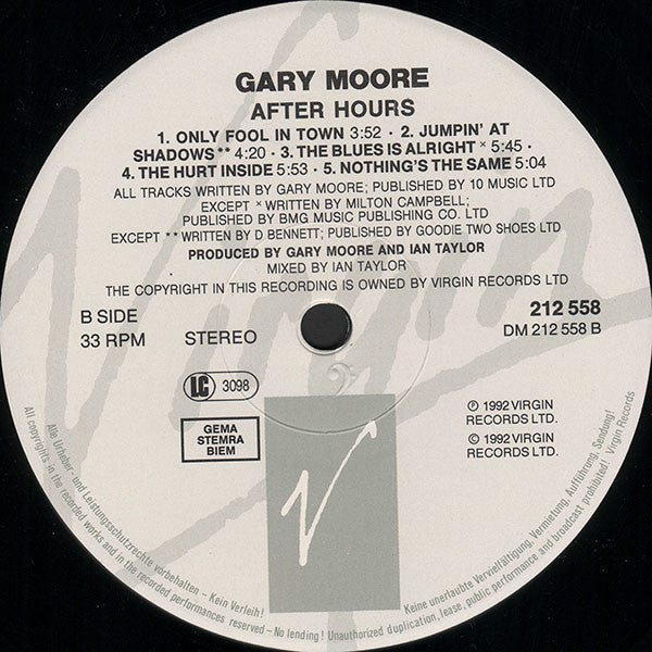 Gary Moore – After Hours