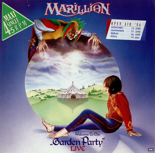 Marillion – Garden Party Live    ,   45 RPM, Maxi-Single