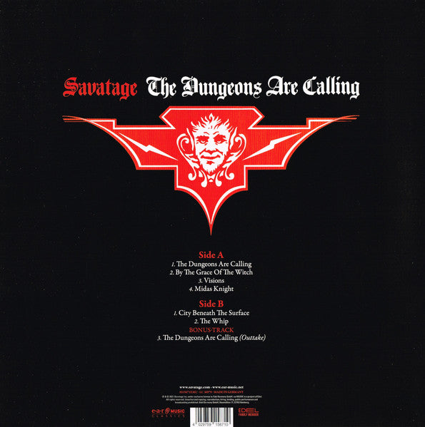 Savatage – The Dungeons Are Calling   ,  Gatefold