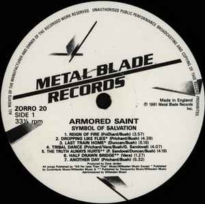 Armored Saint ‎– Symbol Of Salvation