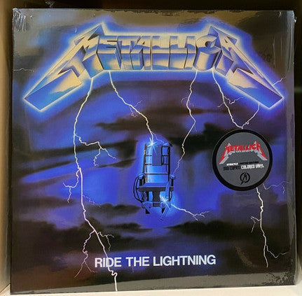 Metallica – Ride The Lightning  ,  yellow  vinyl