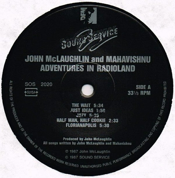 John McLaughlin And Mahavishnu* – Adventures In Radioland