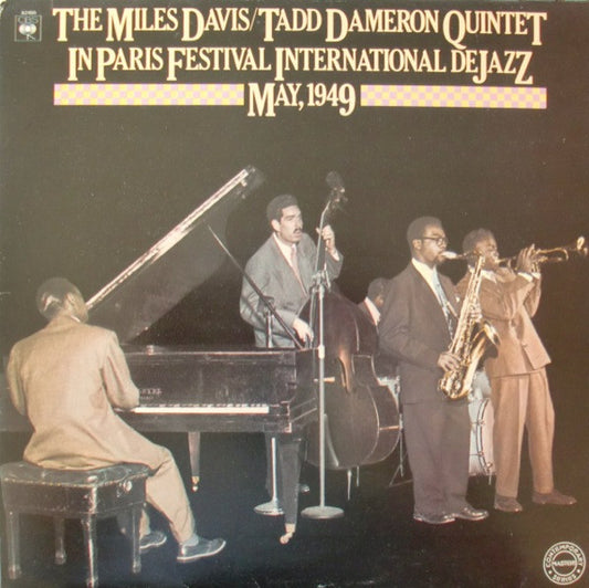 The Miles Davis/Tadd Dameron Quintet* – In Paris Festival International De Jazz - May, 1949   , Gatefold