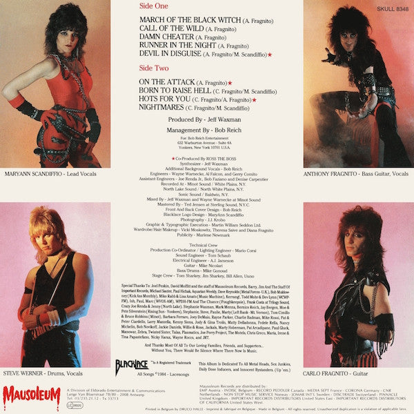 Blacklace – Unlaced