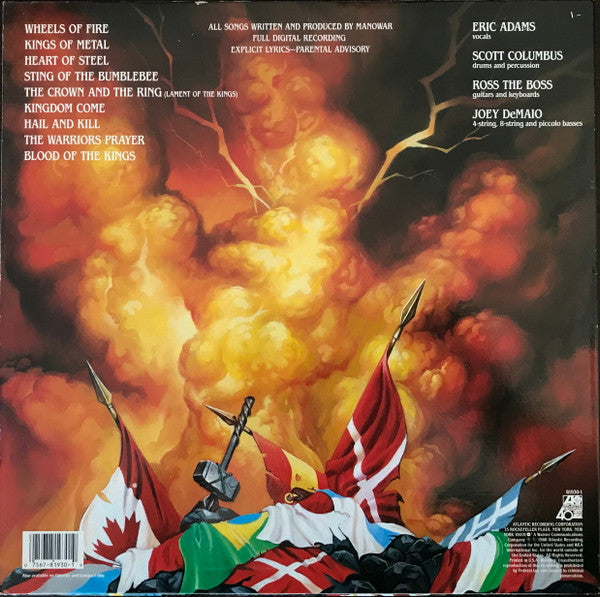 Manowar ‎– Kings Of Metal