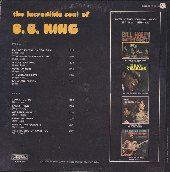 B.B. King – The Incredible Soul Of B. B. King