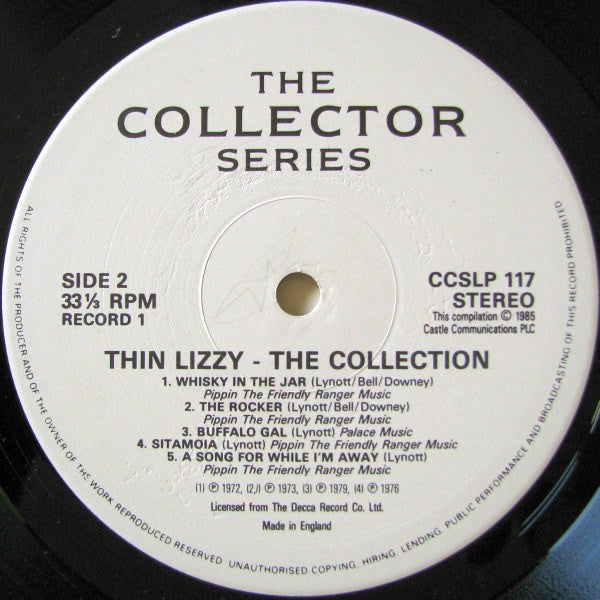 Thin Lizzy – The Collection   ,   2LP , Gatefold