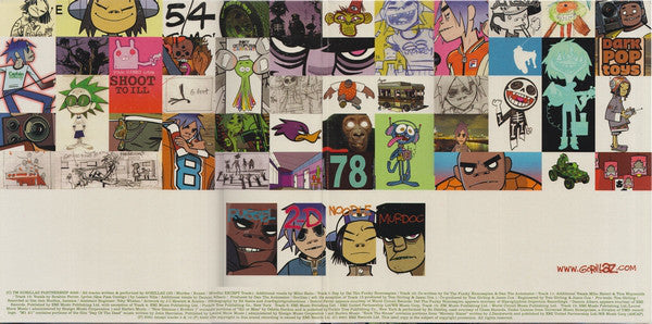 Gorillaz ‎– Gorillaz      ,  2LP , Gatefold