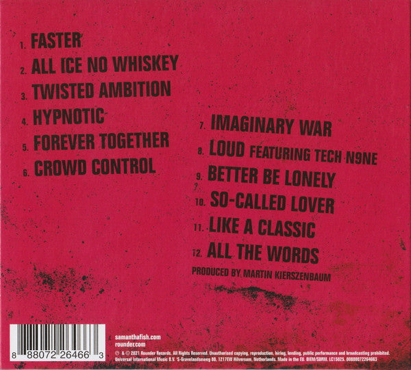 Samantha Fish – Faster  , CD , Digipak
