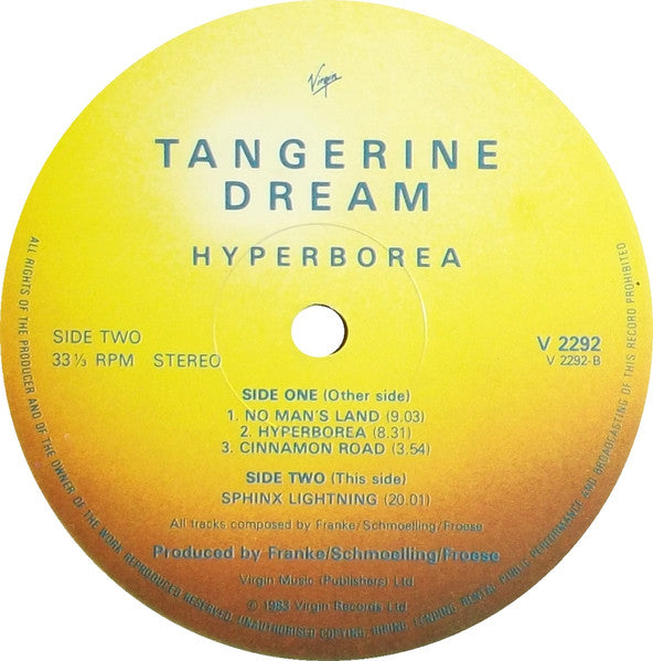 Tangerine Dream – Hyperborea