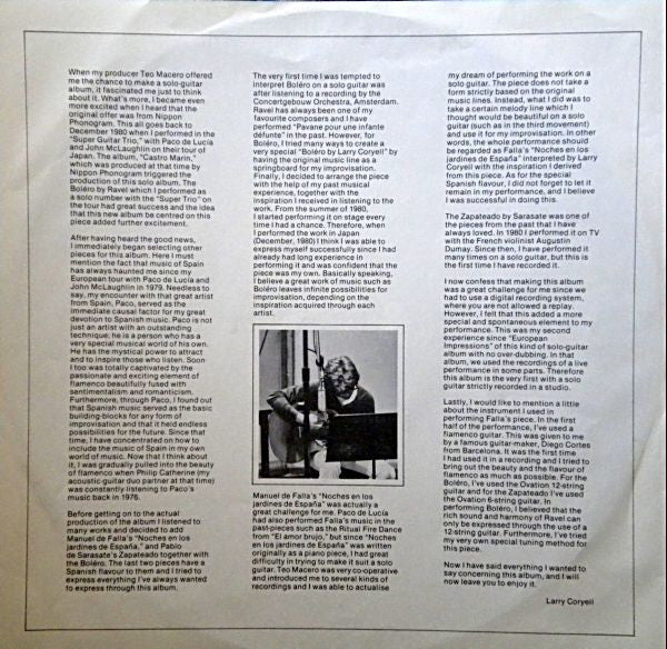 Larry Coryell – Boléro