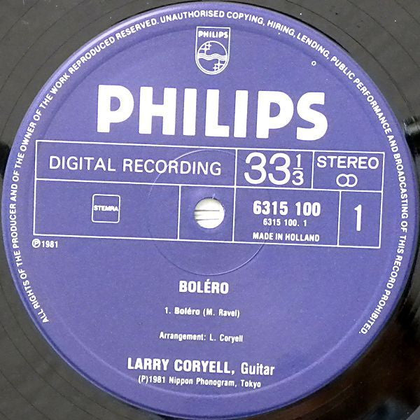 Larry Coryell – Boléro