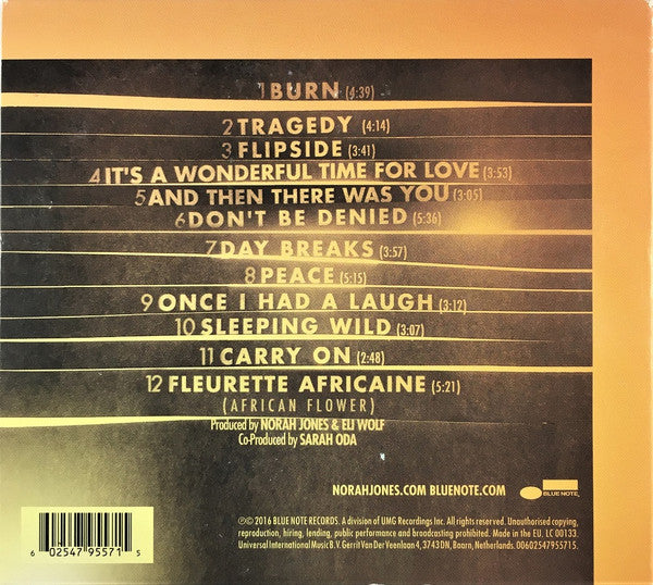 Norah Jones – Day Breaks, Digisleeve