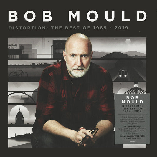 Bob Mould – Distortion: The Best Of 1989 - 2019, 2xLP, Clear Vinyl
