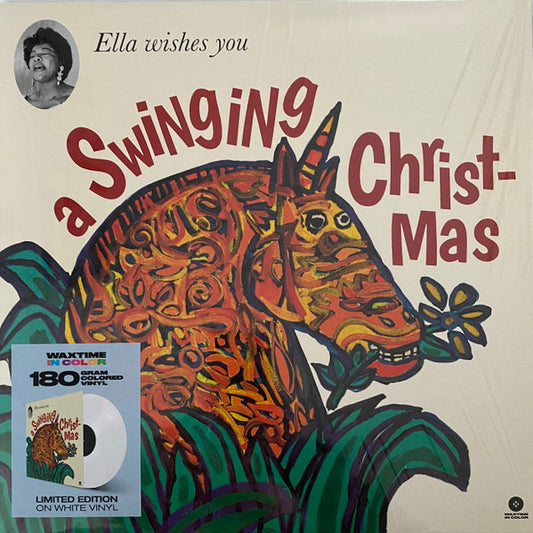 Ella Fitzgerald – Ella Wishes You A Swinging Christmas, Limited Edition, White Vinyl