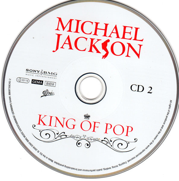 Michael Jackson – King Of Pop (German Edition), 2XCD, Compilation, Enhanced, Stereo