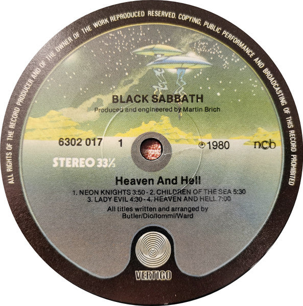 Black Sabbath – Heaven And Hell