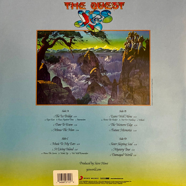 Yes – The Quest,   2xLP, 2xCD, incl. Booklet, 1st Press