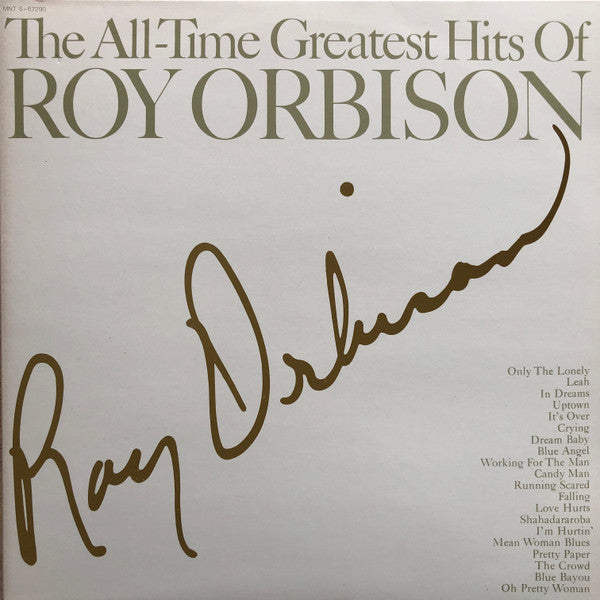 Roy Orbison – The All-Time Greatest Hits Of Roy Orbison, 2xLP