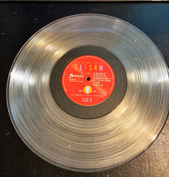Beth Hart & Joe Bonamassa – Seesaw   , Clear, 180 Gram