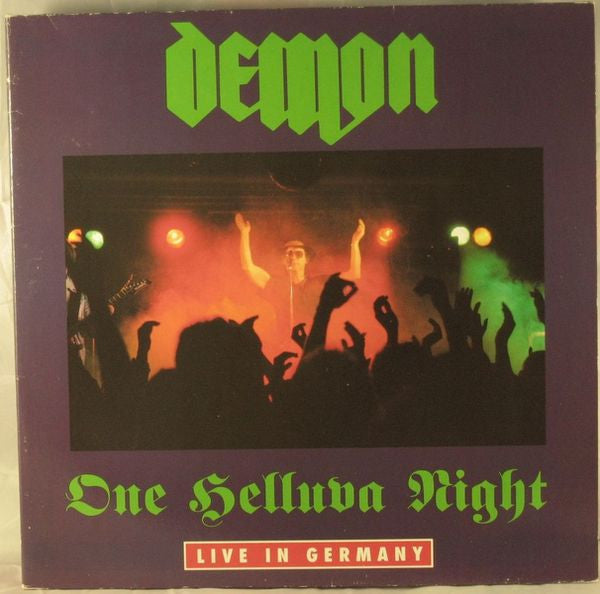 Demon  ‎– One Helluva Night - Live In Germany    , 2LP , gatefold