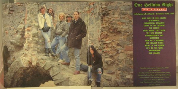 Demon  ‎– One Helluva Night - Live In Germany    , 2LP , gatefold