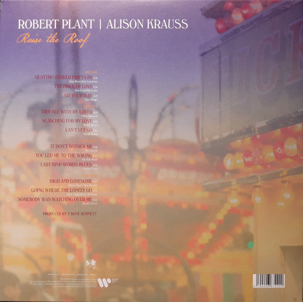 Robert Plant | Alison Krauss – Raise The Roof, 2xLP