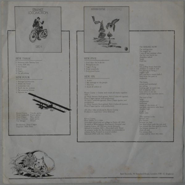 Kevin Coyne With Siren  ‎– Dandelion Years    ,  3LP , BOX
