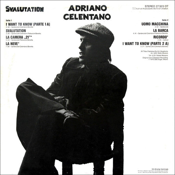 Adriano Celentano – Svalutation
