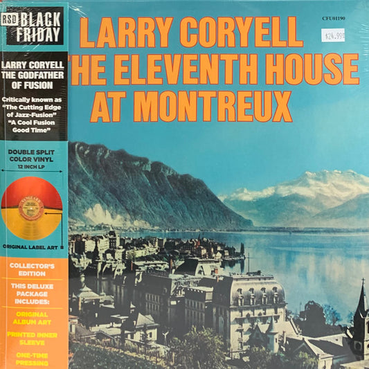 Larry Coryell & The Eleventh House – At Montreux  ,  Record Store Day,  Red & Yellow Split Color, Collector's Edition