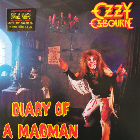 Ozzy Osbourne – Diary Of A Madman, Limited Edition, Red & Black Swirl