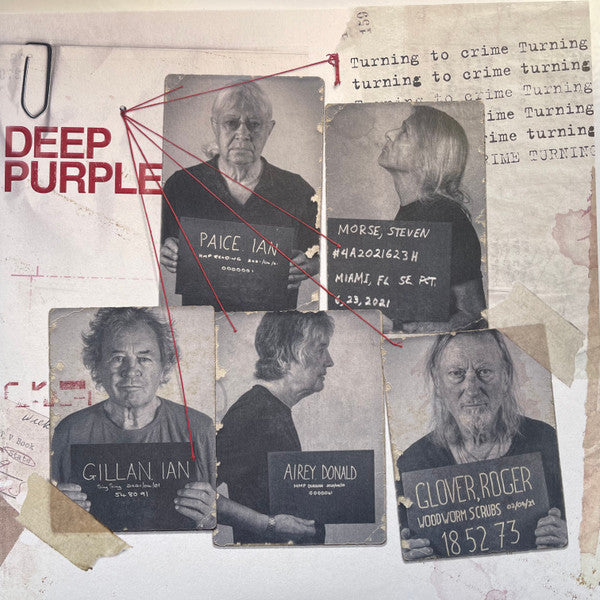 Deep Purple – Turning To Crime, 2xLP,  Limited Edition, Stereo, Clear Crystal Vinyl, 180g
