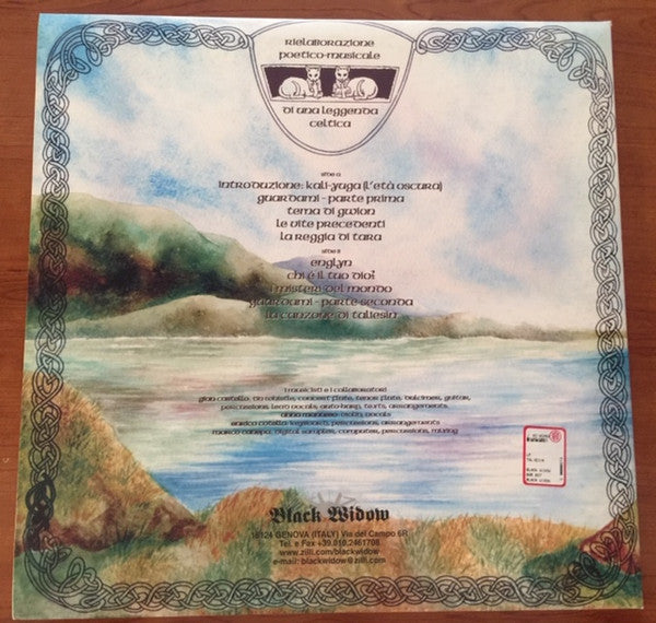 Gian Castello – Taliesin, Gatefold