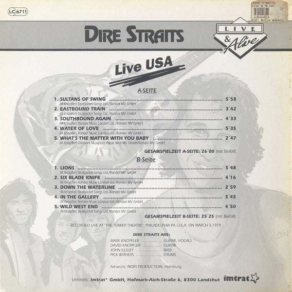 Dire Straits – Live USA
